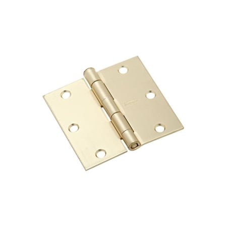 Stanley Hinge Door 3-1/2In Sq Cnr Brs 830230 2048775
